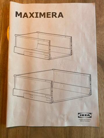 2x IKEA Maximera lades met Utrusta frontjes - afbeelding 3 2x IKEA Maximera lades met Utrusta frontjes - afbeelding 3