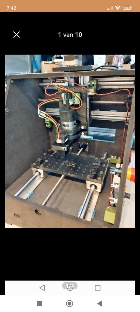 Desktop Cnc graveer en laser apparaat, Doe-het-zelf en Verbouw, Draaibanken, Zo goed als nieuw, Ophalen