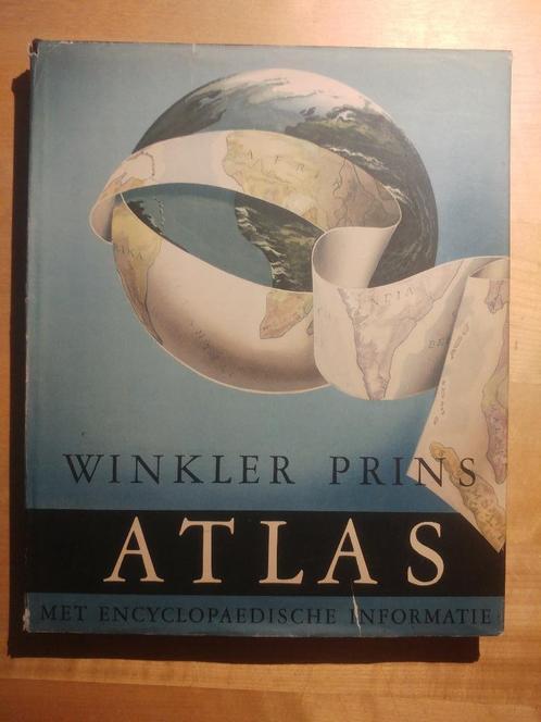 Winkler Prins Atlas met encyclopedische informatie (2e druk), Boeken, Atlassen en Landkaarten, Gelezen, Overige atlassen, Wereld