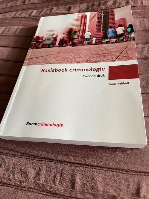 Emile Kolthoff - Basisboek criminologie, Boeken, Wetenschap, Ophalen of Verzenden