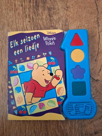 Boekje Winnie de Poeh - elk seizoen een liedje