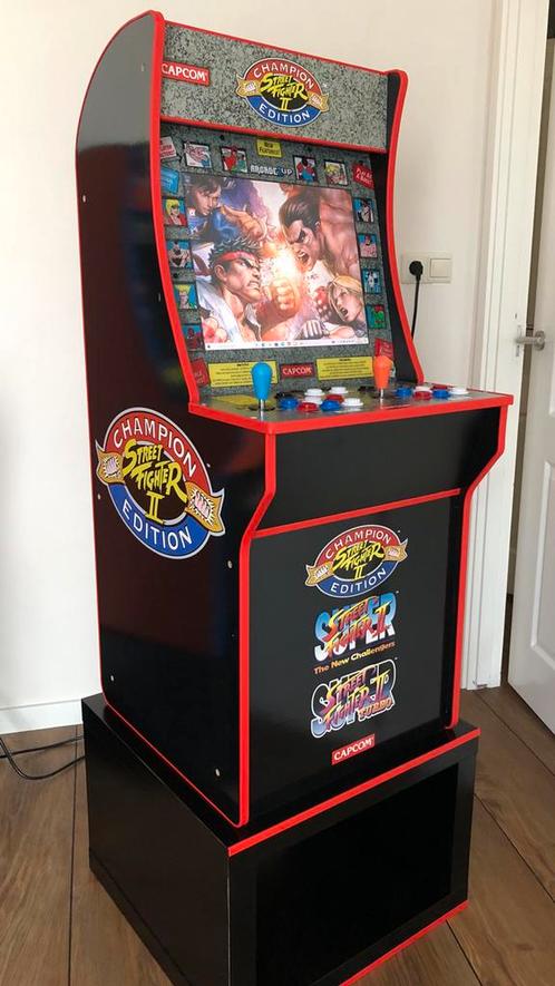 Street Fighter arcade kast, Verzamelen, Automaten | Overige, Zo goed als nieuw, Ophalen