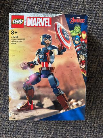 (nieuw) LEGO Captain America Construction Figure (76258)