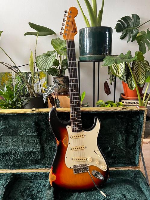 Fender Stratocaster, Rebel Relic s-series 64 Stratocaster, Muziek en Instrumenten, Snaarinstrumenten | Gitaren | Elektrisch, Zo goed als nieuw