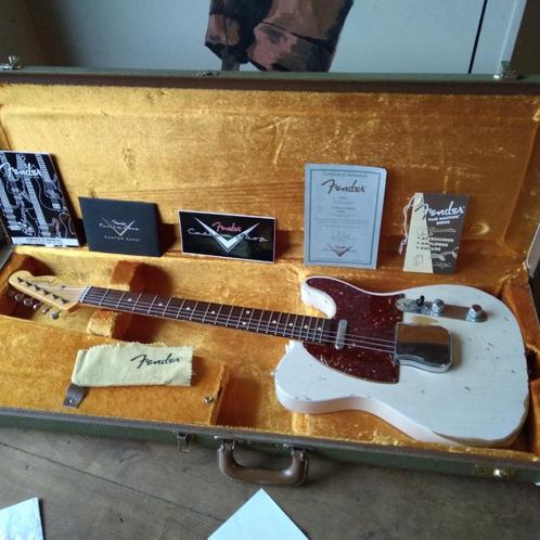 Fender telecaster custom shop '61 time machine, Muziek en Instrumenten, Snaarinstrumenten | Gitaren | Elektrisch, Gebruikt, Solid body