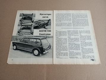 Test (uit oud tijdschrift) Austin 1100 Countryman (1966)   