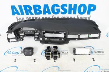 Airbag set Dashboard HUD en speaker 4 spaak Audi A5 2016-...