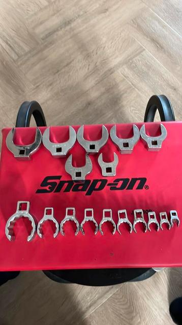 Snap-on kraaienpoten steek en leidingsleutels inch maten