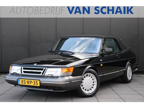 Saab 900 Cabrio 2.0 S | ELEK. RAMEN | STOELVERWARMING | LEDE, Auto's, Oldtimers, Bedrijf, Te koop, Airconditioning, Centrale vergrendeling