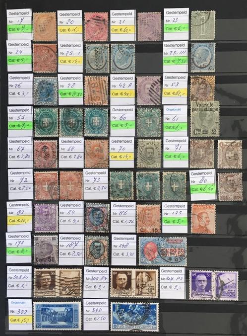 Div. zegels Italie, Postzegels en Munten, Postzegels | Europa | Italië, Ophalen of Verzenden