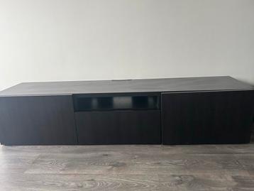 IKEA Besta TV Meubel - Zwart/Bruin - afbeelding 4 IKEA Besta TV Meubel - Zwart/Bruin - afbeelding 4