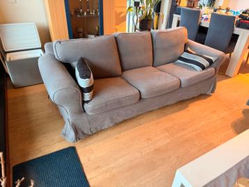 3 zits bank + stoel Ikea Ektorp - afbeelding 1 3 zits bank + stoel Ikea Ektorp - afbeelding 1