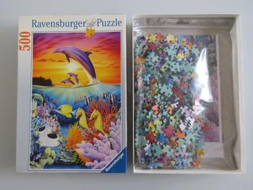 Puzzel "Waterwereld", Ravensburger, 500 stukjes, 36x49cm