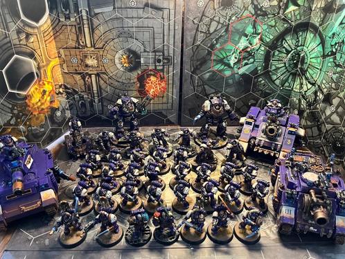 Warhammer 40K / Horus Heresy - Emperors Children Marines, Hobby en Vrije tijd, Modelbouw | Figuren en Diorama's, Zo goed als nieuw