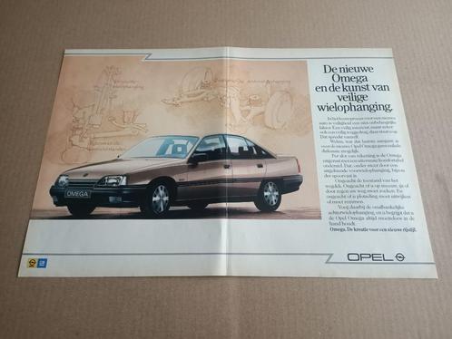 Reclame (uit oud tijdschrift) Opel Omega (1989), Verzamelen, Automerken, Motoren en Formule 1, Verzenden