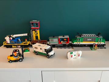 Lego trein 60198 - Incl. Mega veel rails - Nieuwstaat