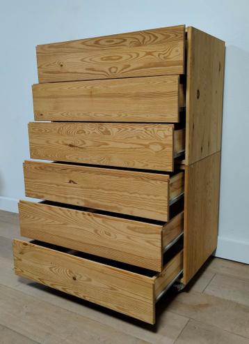 2 x IKEA Ivar vintage grenen ladenkast - gratis bezorgd - afbeelding 2 2 x IKEA Ivar vintage grenen ladenkast - gratis bezorgd - afbeelding 2