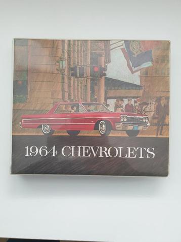 dealer GM chevrolet en corvette verkoopboek 1964