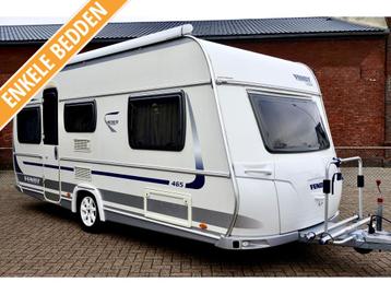 Fendt Bianco 465 TG Mover Luifel Fietsrek 2X AL-KO AMS 1500K