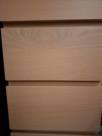 Malm ladenkast met 6 lades en spiegel - afbeelding 1 Malm ladenkast met 6 lades en spiegel - afbeelding 1