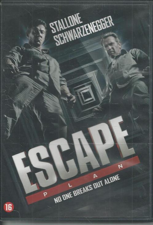 Escape plan met o.a. Stallone, Schwarzenegger, Cd's en Dvd's, Dvd's | Klassiekers, Nieuw in verpakking, Actie en Avontuur, Vanaf 16 jaar