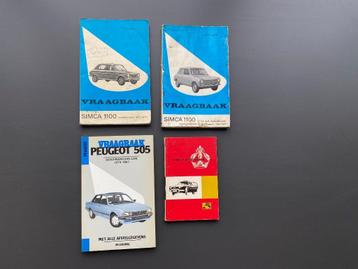 Vier Vraagbaken Simca-Peugeot-Renault / In één koop.