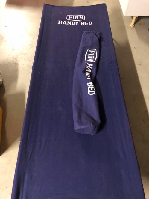 Firm handy bed eenpersoons kampeerbed x2, Caravans en Kamperen, Kampeermeubelen, Gebruikt, Overige, Ophalen