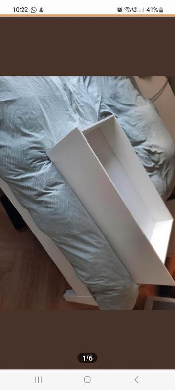 Ikea MALM Bedlades Wit 200cm (2 stuks) - afbeelding 5 Ikea MALM Bedlades Wit 200cm (2 stuks) - afbeelding 5