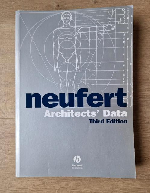 Neufert Architect's data Third Edition, Boeken, Kunst en Cultuur | Architectuur, Zo goed als nieuw, Ophalen of Verzenden