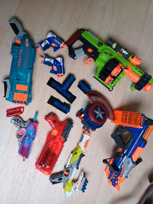 Nerf guns, Kinderen en Baby's, Speelgoed | Buiten | Actiespeelgoed, Zo goed als nieuw, Ophalen of Verzenden