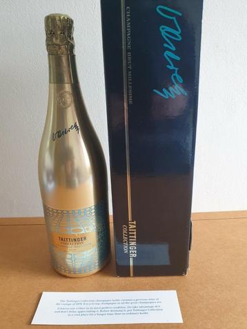 Champagne Taittinger Collection 1978 Vasarely, zeldzaam!!