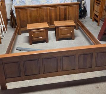 Oisterwijk houten tweepersoons bedframe 180 cm - afbeelding 4 Oisterwijk houten tweepersoons bedframe 180 cm - afbeelding 4