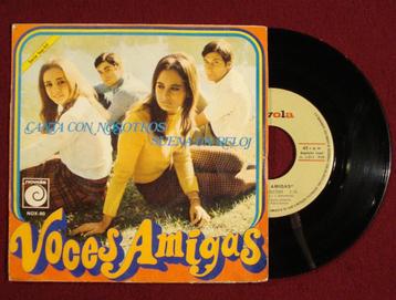 Voces Amigas 7" Vinyl Single: ‘Canta con nosotros’ (Spanje) 