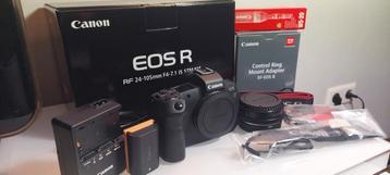 Canon EOS R body met control ring mount adapter (EF-EOS R)