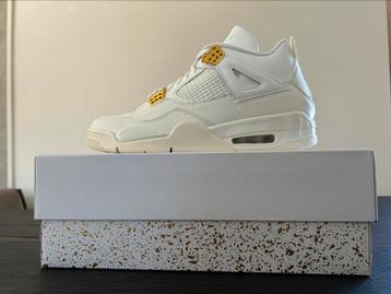 Nike air Jordan 4 metallic gold maat 44,5