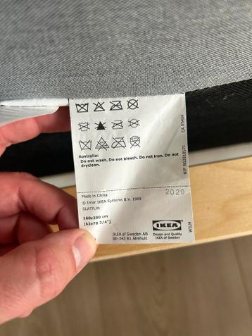 Ikea Bedframe 160x200cm - Tweepersoonsbed - afbeelding 5 Ikea Bedframe 160x200cm - Tweepersoonsbed - afbeelding 5
