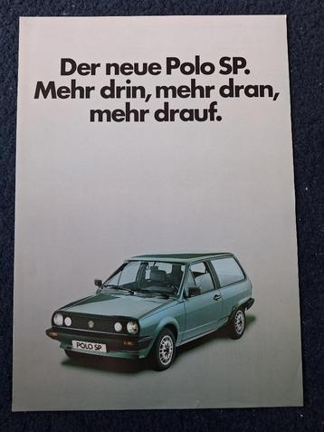 Brochure VW POLO SP - 1983/DE.