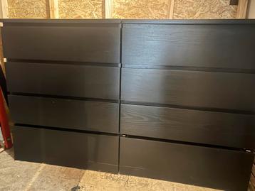 Ikea MALM kasten (2 stuks) - afbeelding 1 Ikea MALM kasten (2 stuks) - afbeelding 1