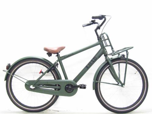 Bike fun Load 24 groen jongens 38cm 24inch, Fietsen en Brommers, Fietsen | Jongens, Nieuw, Versnellingen