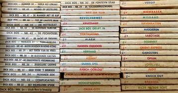 Dick Bos stripboeken “Detective beeldverhaal”