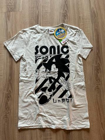 Nieuw Sonic shirt 158/164