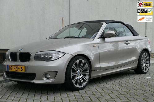 BMW 1-serie Cabrio 118i Executive Facelift NAP Navi Leder Cl, Auto's, BMW, Bedrijf, Te koop, 1-Serie, ABS, Airbags, Airconditioning