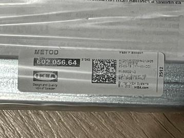 Metod ophangrail IKEA 200 cm - afbeelding 3 Metod ophangrail IKEA 200 cm - afbeelding 3