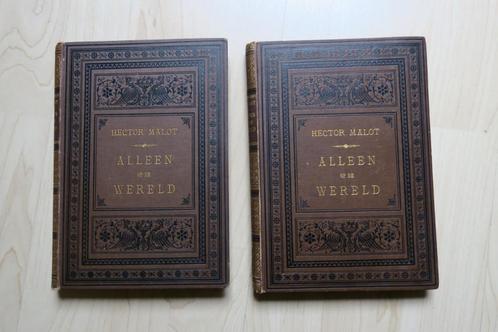 ALLEEN OP DE WERELD 1882 2de druk, Antiek en Kunst, Antiek | Boeken en Bijbels, Verzenden