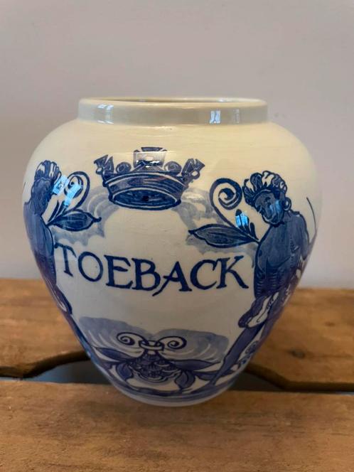 Royal Goedewaagen ‘Toeback’ tabakspot | 1920-1949, Antiek en Kunst, Antiek | Keramiek en Aardewerk, Verzenden