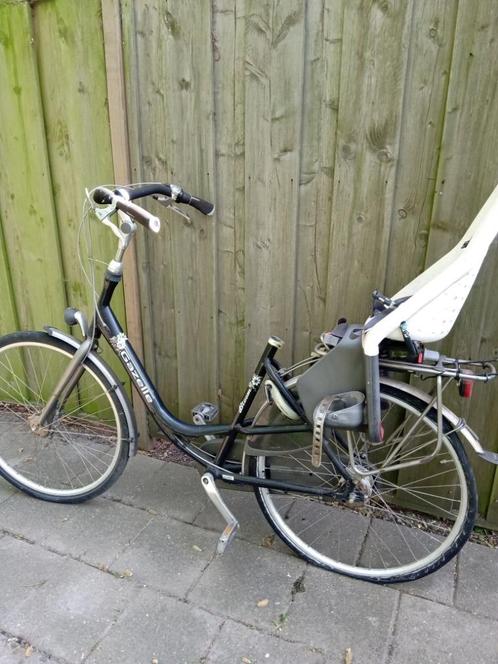 Moederfiets Gazelle Bloom Opknapper, Fietsen en Brommers, Fietsen | Dames | Moederfietsen, Gebruikt, Gazelle, 1 zitje, Versnellingen