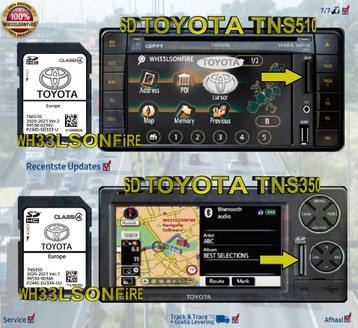 Toyota navigatie SD kaart TNS510 - TNS350