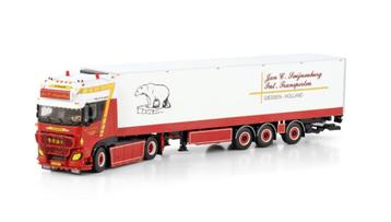 WSI JAN C. SWIJNENBURG; DAF XF SUPER SPACE CAB + koeltrailer