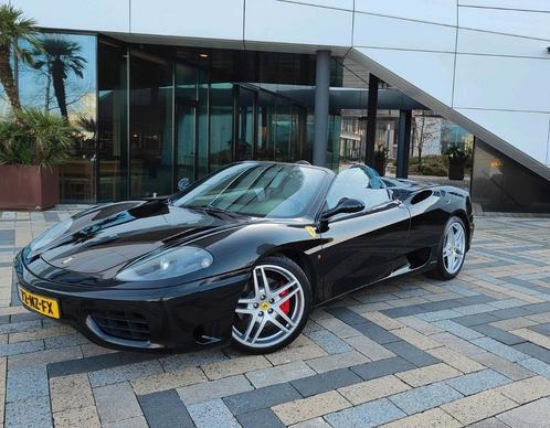 Ferrari 360 Spider F1 2002 Zwart Showroom conditie, Auto's, Ferrari, Particulier, ABS, Airbags, Airconditioning, Alarm, Bluetooth