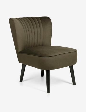 Fauteuil olijfgroen 